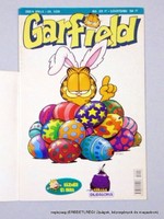 2000 április  /  GARFIELD # 124   20 ÉVES LETTEM!  /  SZÜLETÉSNAPRA! Eredeti, régi KÉPREGÉNY 