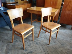 Retro régi német irodai íróasztal szék