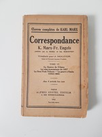 Marx, Engels Correspondance, 1932, Costes, Paris