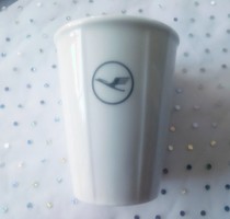 Lufthansa porcelán pohár 