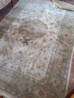 Szép vintage szőnyeg  gépi selyem perzsa
