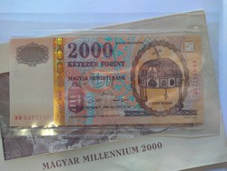 Magyar milleniumi 2000 FT-os