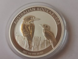 2017 Ausztrál kookaburra 31,1 gramm 0,999 ezüst érme