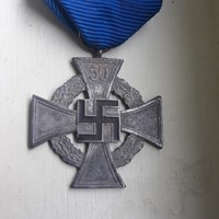 Náci Wehrmacht 50 év szolgálati kitüntetés