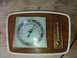 Vintage Barométer Hőmérő