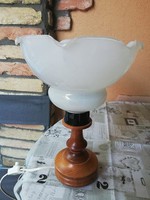 Retro lámpa fa-üveg