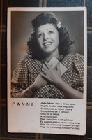 Nagykovácsi Ilona "Panni" képeslap  1942-ből
