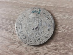 1885 ezüst 1 forint,ritkább 12,3 gramm 0,900