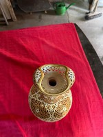 Zsolnay áttört arab váza