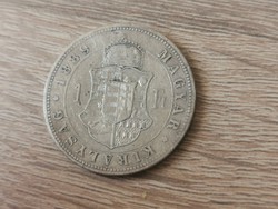 1889 ezüst 1 forint ritkább