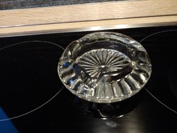 11 cm üvegkristály hamutartó
