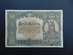 500 korona 1920 5 A 003 Szép bankjegy  