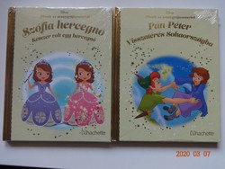 Disney Pán Péter Visszatérés Sohaországba) + Szófia hercegnő - 2 kötet az aranygyűjteményből