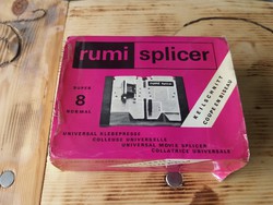 Rumi Splicer 8mm-es Filmvágó Svájci