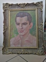 Férfi portre festmény