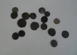 Római érmék vegyesen 16 darab 