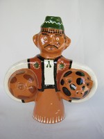 Malaca van... mázas cserép kerámia