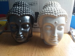 2 db Buddha fej