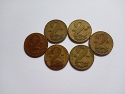   2 Forint 1970 !!! 6 darab !