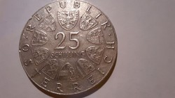 Ausztria Max Reinhardt 100. évfordulója .800 ezüst 25 Schilling 1973.2500.-Ft