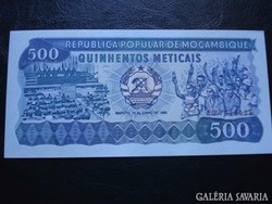 Mozambik 500 meticas Unc