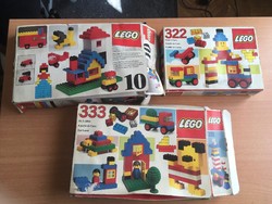 3 doboz Lego 1981-ből