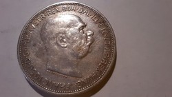 Ausztria Ferenc József  ezüst 2 Korona 1913 .2500.-Ft