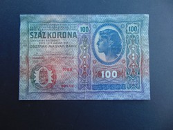 100 korona 1912  1998 Felülbélyegzés nélkül 