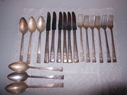 Silver-plated - 1936 - 18 pieces - vintage hampton court coronation oneida