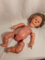 Vintage bargain item mmm marked doll needs re-rubbing