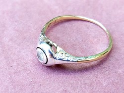 Antik  arany  gyűrű/brill