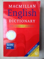 Macmillan Angol egynyelvű szótár/English Dictionary for Advanced Learners