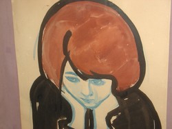 Roses Koszta: Girl with Bubble Hair (1960-70)