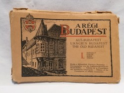 A Régi Budapest I. 12 db-os képeslap sorozat