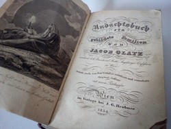 Imádságos könyv, Jacob Glatz 1834 Bécs