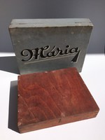 Régi 2 db vintage fenyő fadoboz fa doboz díszdoboz láda
