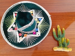 Hűtőmágnes Mexico kaktusz kalap