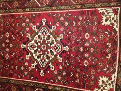 Régi perzsa szőnyeg,  mintás kézi csomózású gyapjú perzsaszőnyeg antique persian rug