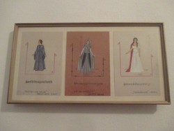 Tannhauser opera jelmezek,dallamok,kotta,képekben. 35 x 19 cm.