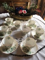 Vintage Royal Adderley  kőporcelán teés készlet