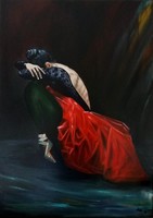 Balerina - K. Balogh Ágota festmény