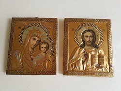 Antik orosz ikon 2 darab