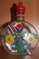 Old folk glass bottle