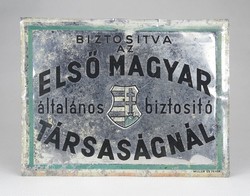 1A498 Régi reklám relikvia Első Magyar Biztosító