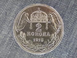 Ferenc József (1848-1916) .835 ezüst 2 Korona 1912 KB	 / id 22330/