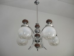Retro muránói csillár lámpa