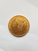 USA 20 dolláros arany érme.