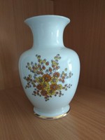 Hollóházi aranyozott váza