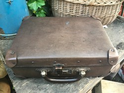 Vintage kis méretū kézi bõrönd,kézi koffer.