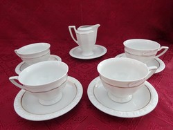 Classic Rose Rosenthal porcelán négy személyes teáskészlet.